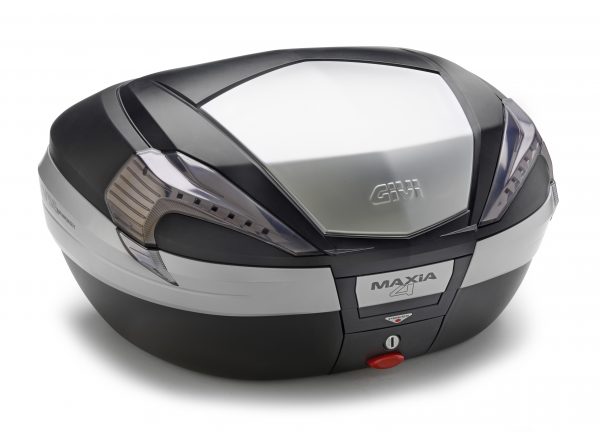 Bauletto Givi Monokey V56 MAXIA con catadiottri fumè, capacità 56 lt.