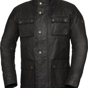 Giacca da moto donna vintage IXS X-Classic in cotone cerato