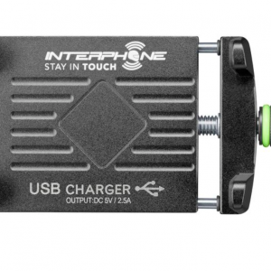 Interphone Moto Crab USB è un supporto universale per smartphone in alluminio anodizzato, ultraresistente e con porta USB integrata per la ricarica.