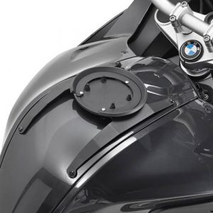 Flangia specifica per il montaggio delle borse da serbatoio Tanklock specifica per BMW F 800 GT dal 2013 al 2019 e F 800 R dal 2009 al 2019