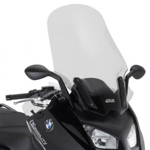 Parabrezza GIVI D5105ST trasparente 73,50 x 73 cm (H x L) specifico per BMW C 600 SPORT dal 2012 al 2015. Si monta al posto del parabrezza originale