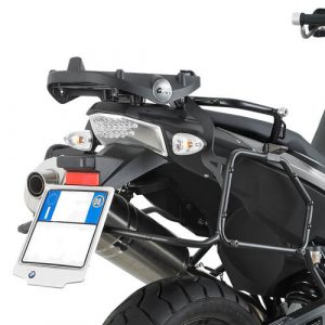 Supporto GIVI E194per bauletto Monokey specifico per BMW F 800 GS '08 - '17 e BMW F 650 GS '08 - '17 compatibile con partavaligie laterali originale