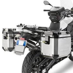 Supporto valigie laterali a rimozione rapida GIVI PL5103CAM per valigie MONOKEY® CAM-SIDE o RETRO FIT specifico per BMW F 650 GS, F 700 GS e F 800 GS