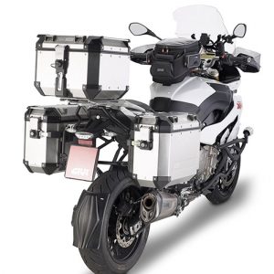 Portavaligie laterale GIVI PL5119CAM per valigie Trekker Outback con attacco CAM-SIDE specifico per BMW S 1000 XR dal 2015 al 2019.