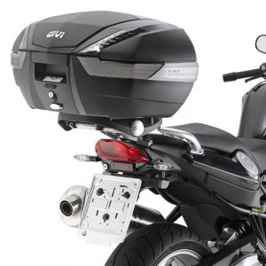 Supporto GIVI SR5109 per bauletto Monokey specifico per BMW F 800 GT dal '13 al '19, F 800 R dal '15 al '19 e F 800 ST dal '06 al '16