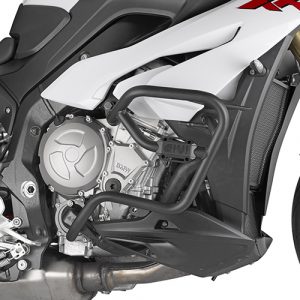 Paramotore GIVI S 1000 XR verniciato di nero con diametro del tubolare 25 mm specifico per BMW S 1000 XR dal 2015 al 2019.