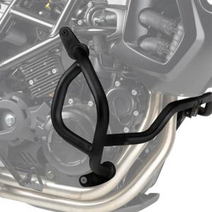 Paramotore GIVI TN690 tubolare di 25 mm di diametro verniciato nero specifico per BMW F 650 GS - F 700 GS - F 800 GS dal 2008 al 2017