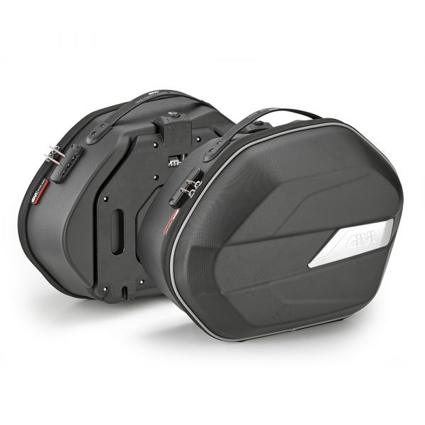 Coppia di borse laterali MONOKEY® GIVI WL900 Weightless semirigide, 25 lt con attacco monokey. Acquistale online a prezzo scontato!