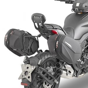 Telaietti tubolari specifici GIVI TE8706 per borse laterali Easylock, o borse soffici laterali, per Benelli 502C dal 2019 al 2020