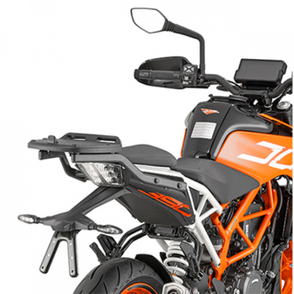 Attacco posteriore specifico per bauletto MONOLOCK® per KTM Duke '17 > da abbinare alla piastra a sgancio rapida venduta insieme ai bauletti Monolock.