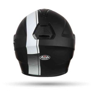 Airoh Hunter è un casco da moto Jet in fibre composite leggero, resistente e confortevole. La calotta è in tre misure, visierino parasole a scomparsa.