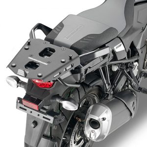 Acquista online a prezzo scontato il supporto per bauletto GIVI SRA3117 completo di piastra MONOKEY® specifico per Suzuki V-Strom 1050 / XT.