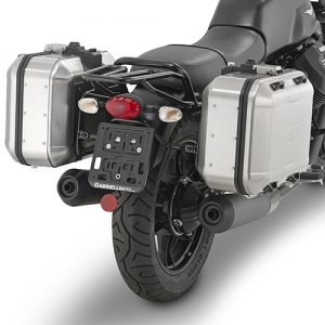 Portavaligie laterale specifico per valigie MONOKEY® per moto guzzi V7 III stone / special