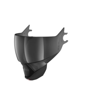 Visiera Shark Evojet Fumé - Mentoniera Nera Opaca – Visiera per Casco Shark Evojet. Antigraffio, Antiappannamento, Mentoniera