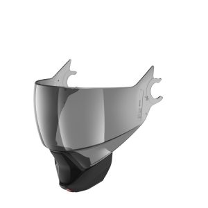 Visiera Shark Evojet Tinta 50% - Mentoniera Nera Opaca – Visiera per Casco Shark Evojet. Antigraffio, Antiappannamento. Mentoniera