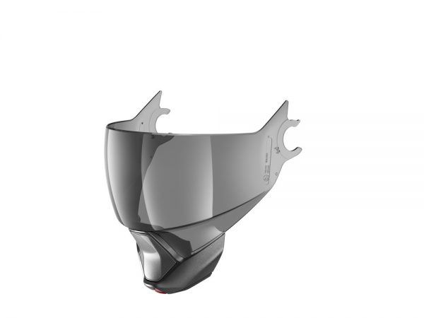 Visiera Shark Evojet Tinta 50% - Mentoniera Antracite – Visiera per Casco Shark Evojet. Antigraffio, Antiappannamento. Mentoniera