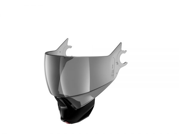 Visiera Shark Evojet Tinta 50% - Mentoniera Nera – Visiera per Casco Shark Evojet. Antigraffio, Antiappannamento. Mentoniera