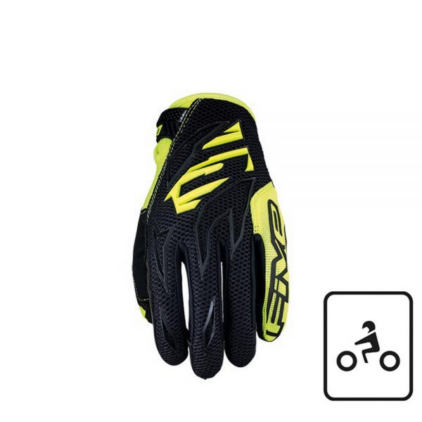 Guanti Five MXF3 Giallo Nero