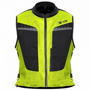 Airbag da moto certificato con sistema di attivazione FastLock. In caso di incidente si attiva automaticamente proteggendo efficacemente le zone del corpo più importanti.