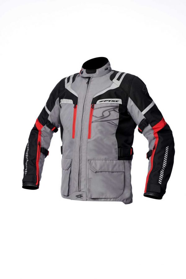 Spyke Meridian Dry Tecno è la giacca da moto touring giusta per i viaggi più brevi e più lunghi in città e in giro per il pianeta.