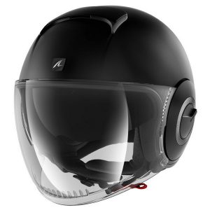 Casco Jet Shark Nano Blank - Nero Opaco