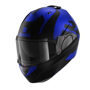 Casco Shark Evo ES Endless Mat - Blu Nero