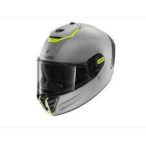 Shark Spartan RS Argento Giallo - Blank