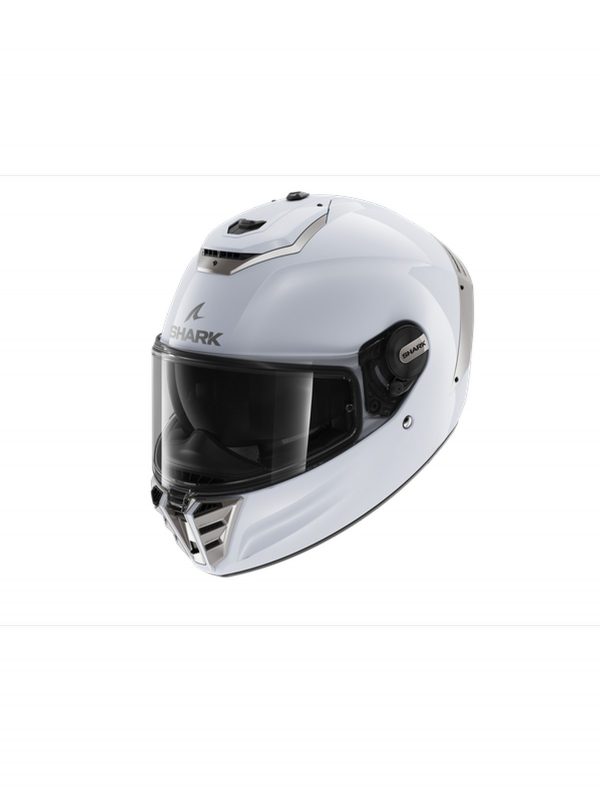 Shark Spartan RS Bianco Argento - Blank