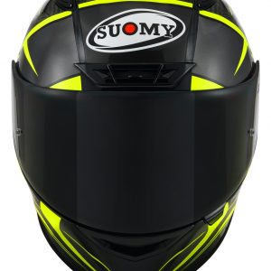 Suomy TX-PRO Carbon Advance Yellow Fluo, il casco integrale Suomy in fibra tricarboco con carbonio a vista derivato dal mondo delle corse !