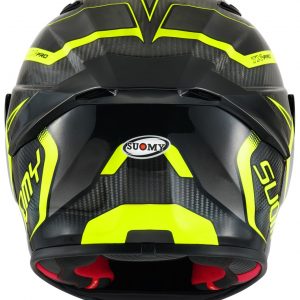 Suomy TX-PRO Carbon Advance Yellow Fluo, il casco integrale Suomy in fibra tricarboco con carbonio a vista derivato dal mondo delle corse !