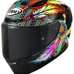 TX-Pro Carbon Chieftain Multi Carbon, il casco integrale Suomy in fibra tricarboco con carbonio a vista derivato dal mondo delle corse!