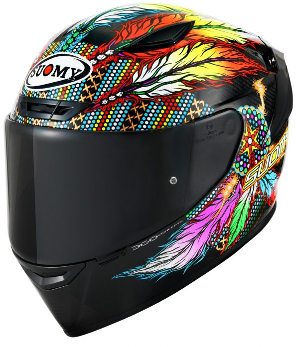 TX-Pro Carbon Chieftain Multi Carbon, il casco integrale Suomy in fibra tricarboco con carbonio a vista derivato dal mondo delle corse!