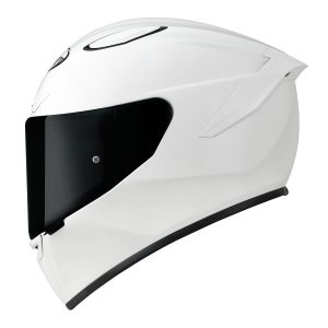 Suomy TRACK-1 Plain Bianco è il nuovissimo integrale SUOMY di ultima generazione composto in TRICARBOCO (carbonio-fibre aramidiche-fibre di vetro) sviluppato allo scopo di ottenere miglior comfort per l’uso in pista e in strada.