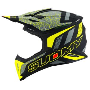 Casco Suomy X Wing Reel - Giallo Grigio