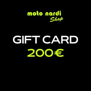 Regala a chi vuoi la gift card da utilizzare per acquistare abbigliamento caschi e accessori moto. Renderai felice anche il motociclista più esigente!