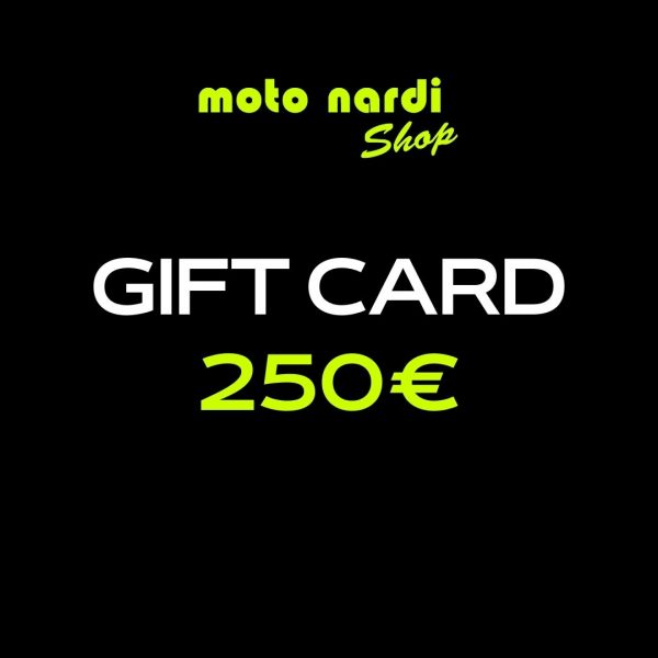 Regala a chi vuoi la gift card da utilizzare per acquistare abbigliamento caschi e accessori moto. Renderai felice anche il motociclista più esigente!