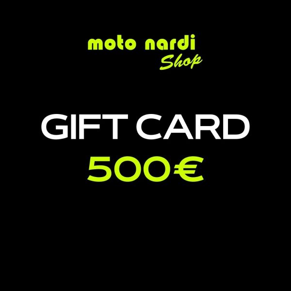 Regala a chi vuoi la gift card da utilizzare per acquistare abbigliamento caschi e accessori moto. Renderai felice anche il motociclista più esigente!