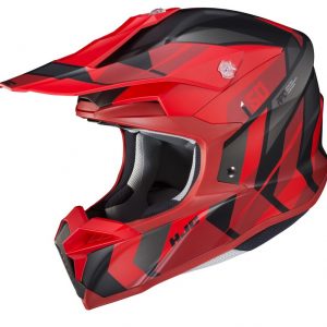 Casco Cross HJC i50 Vanish - Rosso Nero