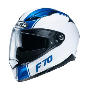 Casco HJC F70 Mago - Bianco Blu