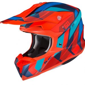 Casco HJC i50 Vanish - Arancione Blu