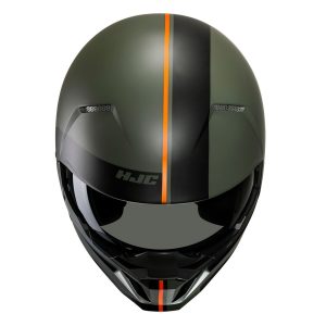 HJC i20 Batol MC4SF - Verde Arancione - Casco HJC jet in policarbonato: per un approccio diverso al classico casco aperto/mezzo casco. Acquista su motonardishop.it!