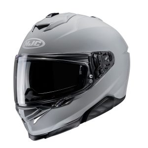 Casco HJC I71 Solid - Grigio - Casco integrale in policarbonato da sport-touring. Soddisfa l'omologazione ECE 22.06. Acquista online su Motonardishop.it!