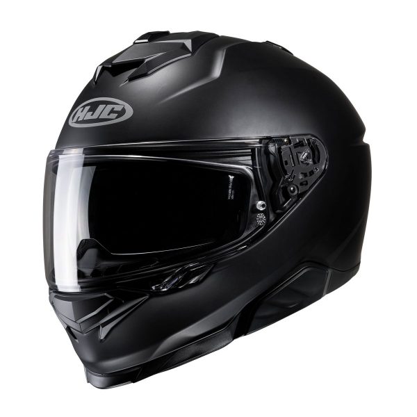 Casco HJC I71 Solid - Semi Opaco Nero - Casco integrale in policarbonato da sport-touring. Soddisfa l'omologazione ECE 22.06. Acquista online su Motonardishop.it!