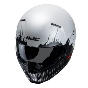 HJC i20 Scraw MC10SF - Grigio Nero - Casco HJC jet in policarbonato: per un approccio diverso al classico casco aperto/mezzo casco. Acquista su motonardishop.it!