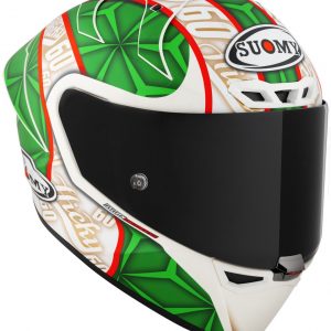 S1-XR GP Hickman Replica 2023 Opaco è il nuovissimo integrale SUOMY di ultima generazione composto in TRICARBOCO (carbonio-fibre aramidiche-fibre di vetro) sviluppato allo scopo di ottenere miglior comfort per l’uso in pista e in strada.