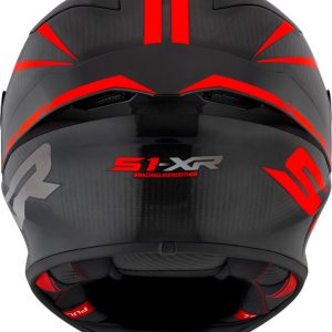 S1-XR GP Carbon Hypersonic Rosso è il nuovissimo integrale SUOMY di ultima generazione composto in TRICARBOCO (carbonio-fibre aramidiche-fibre di vetro) sviluppato allo scopo di ottenere miglior comfort per l’uso in pista e in strada.