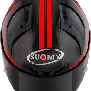 S1-XR GP Carbon Hypersonic Rosso è il nuovissimo integrale SUOMY di ultima generazione composto in TRICARBOCO (carbonio-fibre aramidiche-fibre di vetro) sviluppato allo scopo di ottenere miglior comfort per l’uso in pista e in strada.