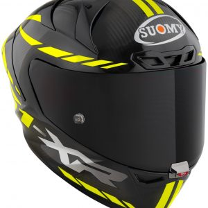 S1-XR GP Carbon Hypersonic Giallo è il nuovissimo integrale SUOMY di ultima generazione composto in TRICARBOCO (carbonio-fibre aramidiche-fibre di vetro) sviluppato allo scopo di ottenere miglior comfort per l’uso in pista e in strada.