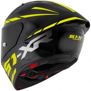 S1-XR GP Carbon Hypersonic Giallo è il nuovissimo integrale SUOMY di ultima generazione composto in TRICARBOCO (carbonio-fibre aramidiche-fibre di vetro) sviluppato allo scopo di ottenere miglior comfort per l’uso in pista e in strada.