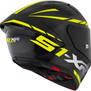 S1-XR GP Carbon Hypersonic Giallo è il nuovissimo integrale SUOMY di ultima generazione composto in TRICARBOCO (carbonio-fibre aramidiche-fibre di vetro) sviluppato allo scopo di ottenere miglior comfort per l’uso in pista e in strada.